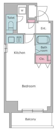 レジディア大井町の間取り画像