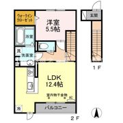 テゾーロの間取り画像