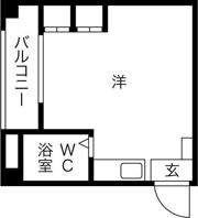 ウィン天六南館の間取り画像