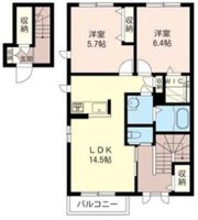 シャーメゾンAの間取り画像