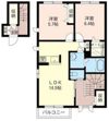 シャーメゾンAの間取り画像