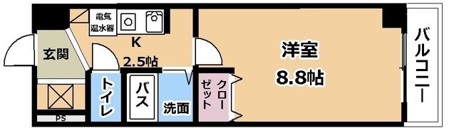 ニューサンライズの間取り画像