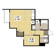 月光祇園新橋北の間取り画像