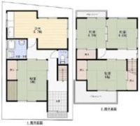 枚方市香里園山之手町戸建の間取り画像