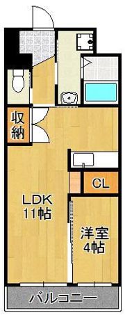 プリンス篠崎の間取り画像