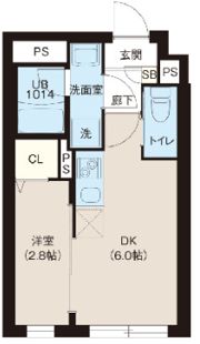 レピュア大山レジデンスⅡの間取り画像