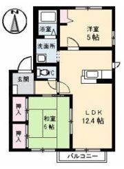 Cosmo Town B棟の間取り画像