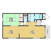 エランドール江坂の間取り画像