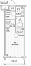 レジディア笹塚Ⅱの間取り画像