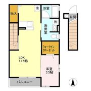 D-Room nakanoの間取り画像