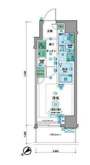 リヴシティ横濱末吉町の間取り画像