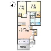 ハピネスの間取り画像