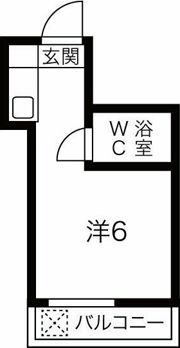 シャトー京橋の間取り画像