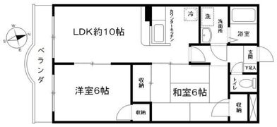 グランドメゾン根岸の間取り画像