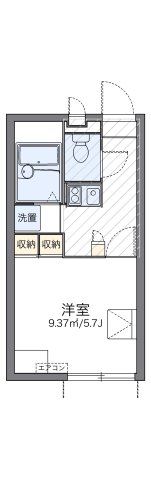 レオパレス夏の間取り画像