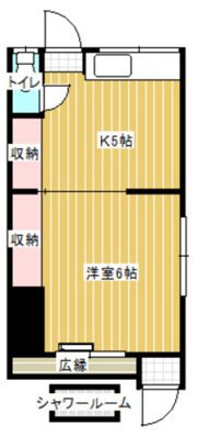 沖美荘の間取り画像