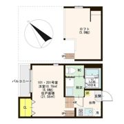 ハーモニーテラス大桐Ⅲの間取り画像