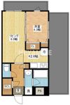 ヴィオラ矢上弐番館の間取り画像