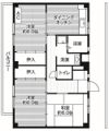 ビレッジハウス阿久和5号棟の間取り画像