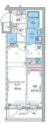 GENOVIA西高島平Ⅱの間取り画像
