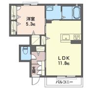 コンティニュー Bの間取り画像