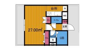 アムールミオの間取り画像