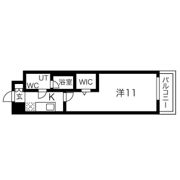 アクアスイート新大阪の間取り画像