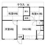 橋本ハイツの間取り画像