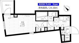 グランドコンシェルジュ用賀アジールコートの間取り画像