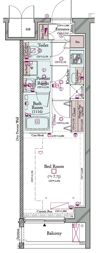 プラシア蒲田 THE GRAND RESIDENCEの間取り画像