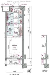 プラシア蒲田 THE GRAND RESIDENCEの間取り画像