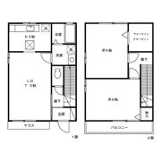 テラスセジュールの間取り画像
