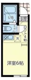 ユナイト追浜モンペリエの間取り画像