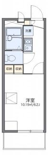 レオパレスグランドパレス春日部の間取り画像