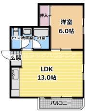 東洋プラザしろきたの間取り画像