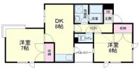 上島コモンコートA棟の間取り画像