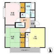 メゾンソレーユの間取り画像