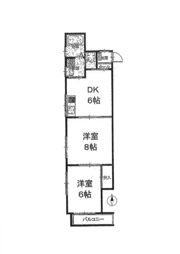 シャトームサシノの間取り画像