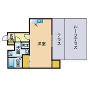 ビュークレスト大橋2の間取り画像