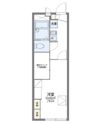 レオパレス倉安川の間取り画像