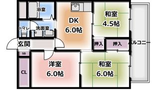 エリジェール新森の間取り画像