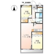 ベルウェイクの間取り画像