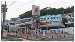 ガソリンスタンドまで1660m