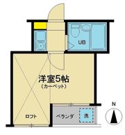グランドール和田町B棟の間取り画像