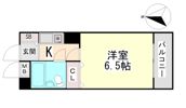 シャルムメゾン六甲道の間取り画像