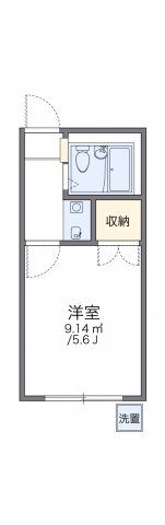 レオパレスブルーリバーの間取り画像