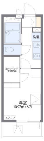 レオパレス東蟹屋の間取り画像
