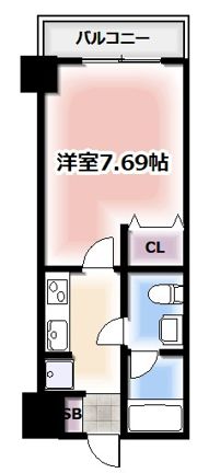 ライブコート北梅田の間取り画像