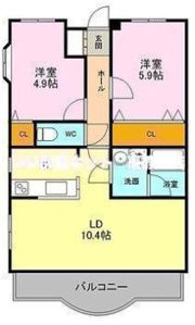 サンライトの間取り画像