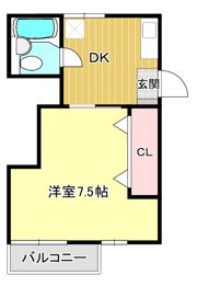 ウイズ高屋の間取り画像